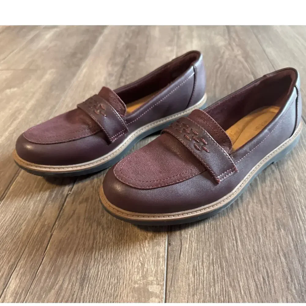 Clarks Womens Raisie Jump Shoes Loafers Size‎ 8.5